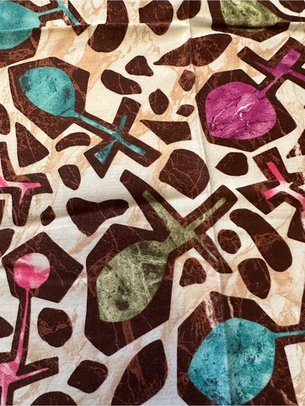 Vivienne Westwood Orb Jewel Print Cotton Neckerchief